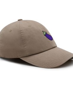 aubergine premium vaterhut gestickte baseballkappe feinschmecker gemüse 6713