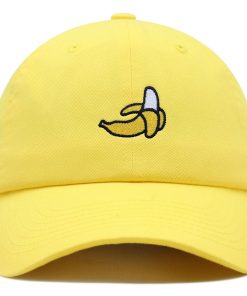 bananenschale premium vaterhut gestickte baseballkappe frucht 8074