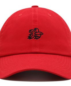 betta fisch premium vaterhut gestickte baseballkappe aquarium 5149