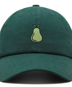 birne premium vaterhut gestickte baseballkappe frucht 8783