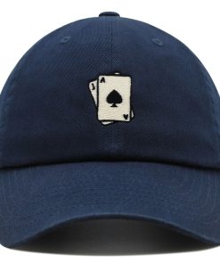 blackjack premium vaterhut gestickte baseballkappe karte casino las vegas 1266