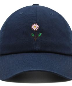 blume premium vaterhut gestickte baseballkappe blume pink 6326