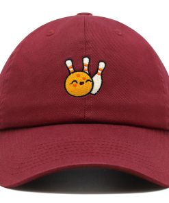 bowling premium vaterhut gestickte baseballkappe sport spiel 8004