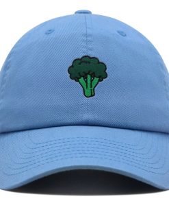 brokkoli premium vaterhut gestickte baseballkappe feinschmecker 2519