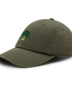 brokkoli premium vaterhut gestickte baseballkappe veganer gemüse 5847