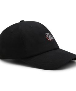 Bulldogge Premium Vaterhut Gestickte Baseballkappe Wütend bulldogge premium vaterhut gestickte baseballkappe wütend 1263