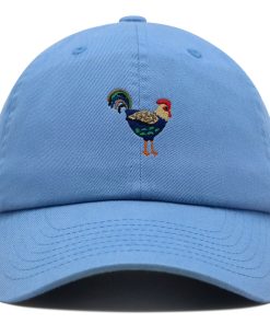 Bunter Huhn Premium Vaterhut Gestickte Baumwoll Baseballkappe Pollo bunter huhn premium vaterhut gestickte baumwoll baseballkappe pollo 2577