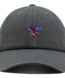 bunter mexikanischer vogel premium vaterhut gestickte baseballkappe traditionelles mexiko 1488
