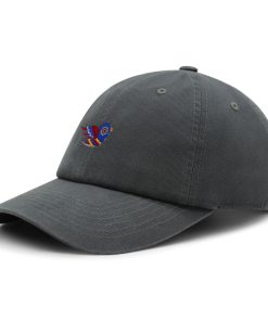 bunter mexikanischer vogel premium vaterhut gestickte baseballkappe traditionelles mexiko 8642