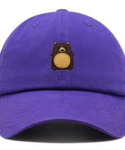 bär premium vaterhut gestickte baseballkappe groß gruselig 6045