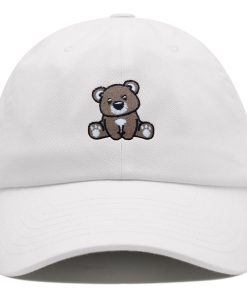 bär premium vaterhut gestickte baseballkappe neugierig 3976