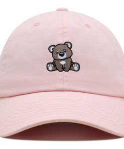 bär premium vaterhut gestickte baseballkappe neugierig 5391
