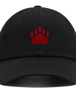 bären premium vaterhut gestickte baseballkappe nasdaq symbol aktien 4167