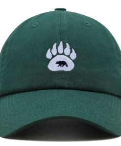 cali bär premium vaterhut gestickte baumwoll baseballkappe logo 8741