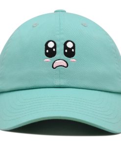 cartoon niedliches gesicht premium vaterhut gestickte baumwoll baseballkappe animation 3902