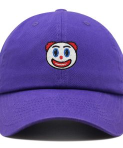 Clown Emoji Premium Vaterhut Gestickte Baseballkappe Zirkus clown emoji premium vaterhut gestickte baseballkappe zirkus 7339