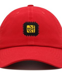 Computerchip Premium Vaterhut Gestickte Baseballkappe CPU computerchip premium vaterhut gestickte baseballkappe cpu 6321