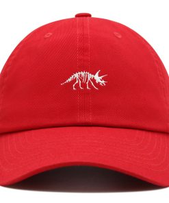 Dinosaurier Fossil Skelett Premium Vaterhut Gestickte Baseballkappe Schädel dinosaurier fossil skelett premium vaterhut gestickte baseballkappe schädel 6244