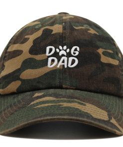 dog dad premium vaterhut gestickte baumwoll baseballkappe klassischer stil 2196