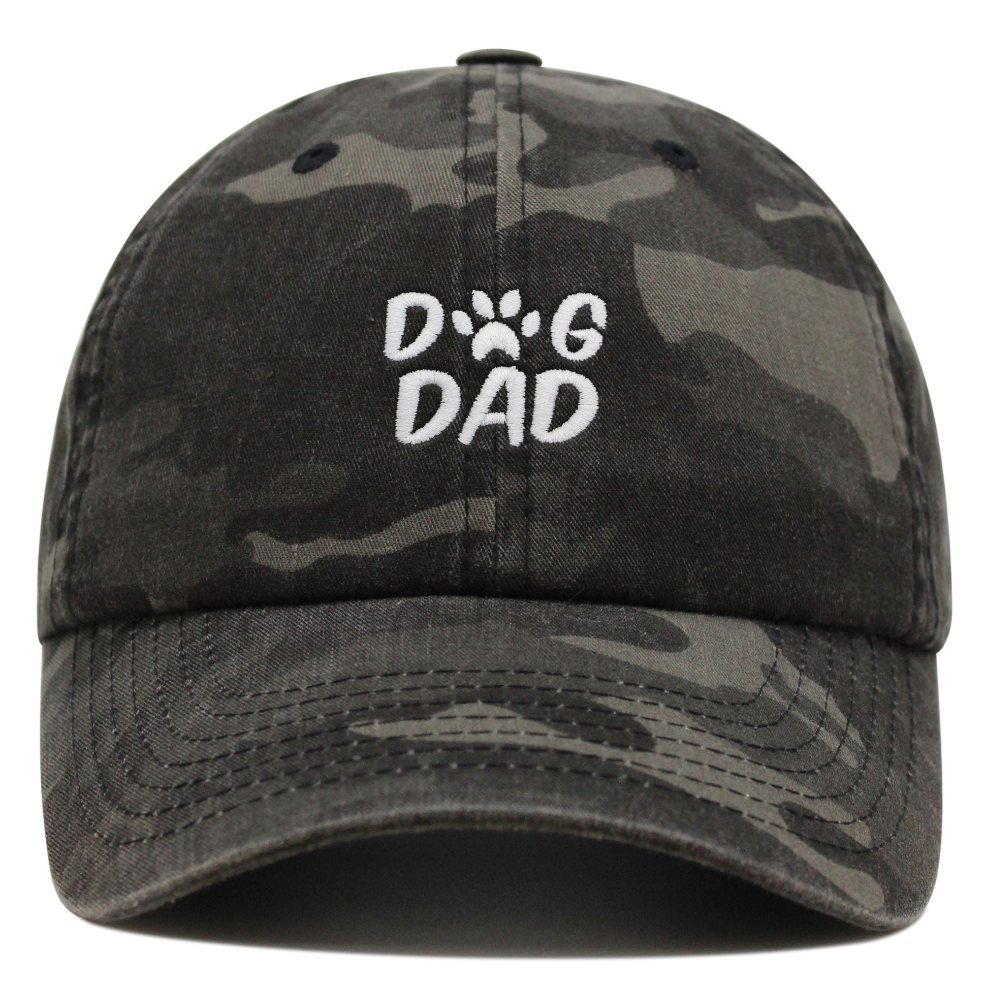 dog dad premium vaterhut gestickte baumwoll baseballkappe klassischer stil 4830