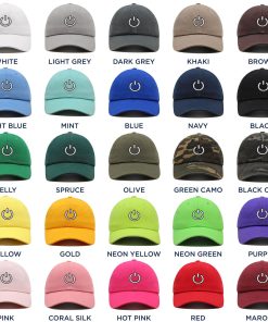 Ein/Aus Schalter Premium Vaterhut Gestickte Baumwoll Baseballkappe Strom einaus schalter premium vaterhut gestickte baumwoll baseballkappe strom 5321