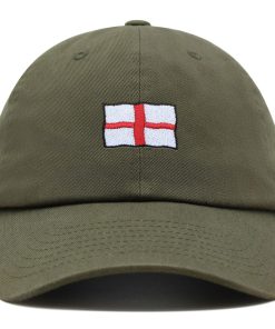 england flagge premium vaterhut gestickte baseballkappe flatternd 4211