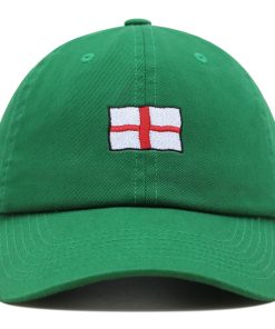 england flagge premium vaterhut gestickte baseballkappe flatternd 5494