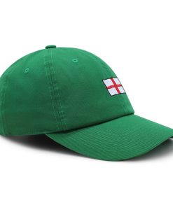 england flagge premium vaterhut gestickte baseballkappe flatternd 8308