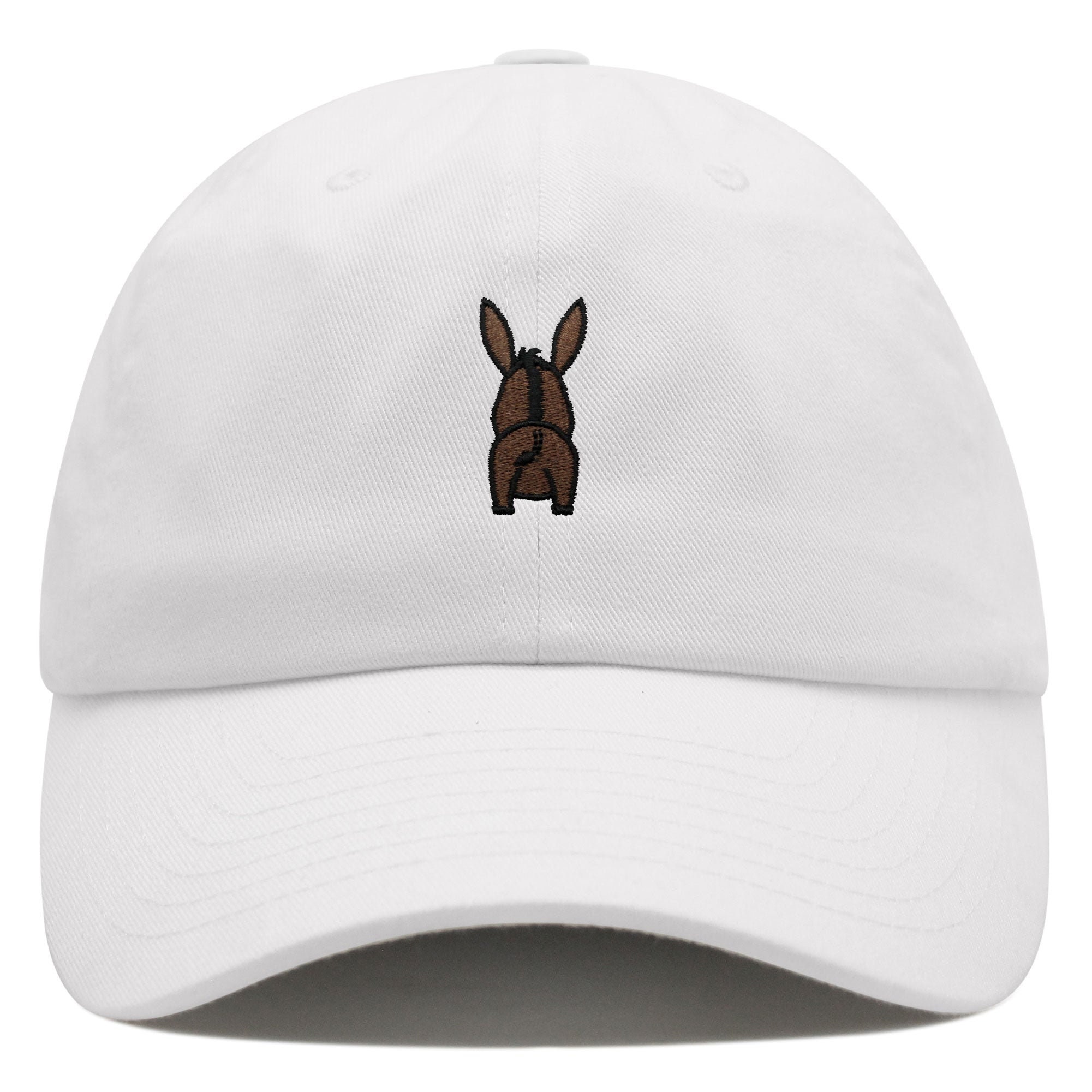 Esel Hintern Premium Vaterhut Gestickte Baumwoll Baseballkappe Lustig Niedlich esel hintern premium vaterhut gestickte baumwoll baseballkappe lustig niedlich 4273