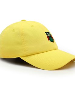 Eule Premium Vaterhut Gestickte Baseballkappe Vogel Grün eule premium vaterhut gestickte baseballkappe vogel grün 4005