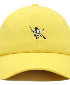 fechten premium vaterhut gestickte baseballkappe olympische sportarten 4232