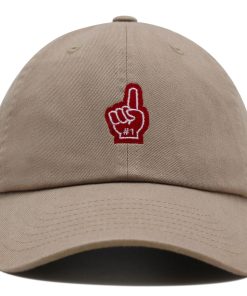 finger premium vaterhut gestickte baseballkappe fan sportspiel 2821