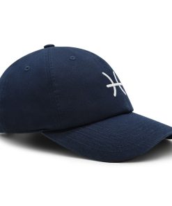 fische premium vaterhut gestickte baumwoll baseballkappe sternzeichen 6381