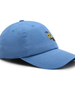 fliegende biene premium vaterhut gestickte baumwoll baseballkappe niedlich biene 3059