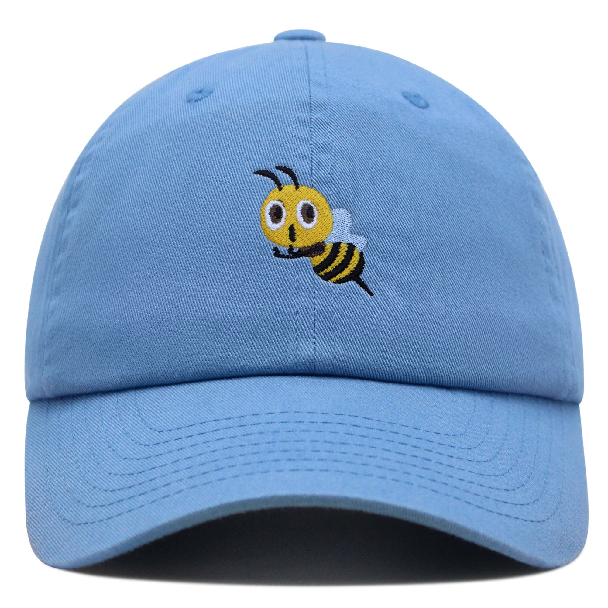 Fliegende Biene Premium Vaterhut Gestickte Baumwoll Baseballkappe Niedlich Biene fliegende biene premium vaterhut gestickte baumwoll baseballkappe niedlich biene 8157