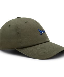 fliegender blauhäher premium vaterhut gestickte baumwoll baseballkappe kanada 4064