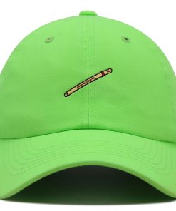 flöte premium vaterhut gestickte baseballkappe musik 6907