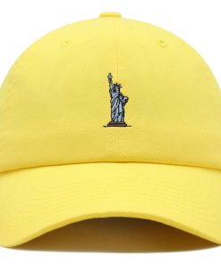freiheitsstatue premium vaterhut gestickte baseballkappe new york 7101