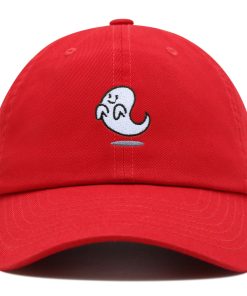 Friedhofs Gespenst Premium Vaterhut Gestickte Baseballkappe Niedliches Gespenst friedhofs gespenst premium vaterhut gestickte baseballkappe niedliches gespenst 8120