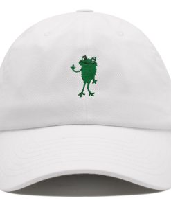 frosch hallo! premium vaterhut gestickte baseballkappe niedlich 7054