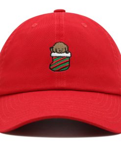 fröhliche weihnachten premium vaterhut gestickte baseballkappe niedliches geschenk 3450