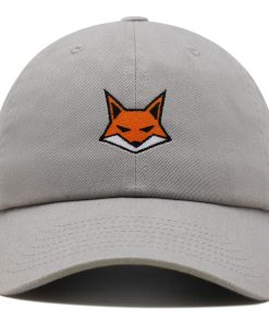 fuchs gesicht premium vaterhut gestickte baseballkappe wilder tier 2274