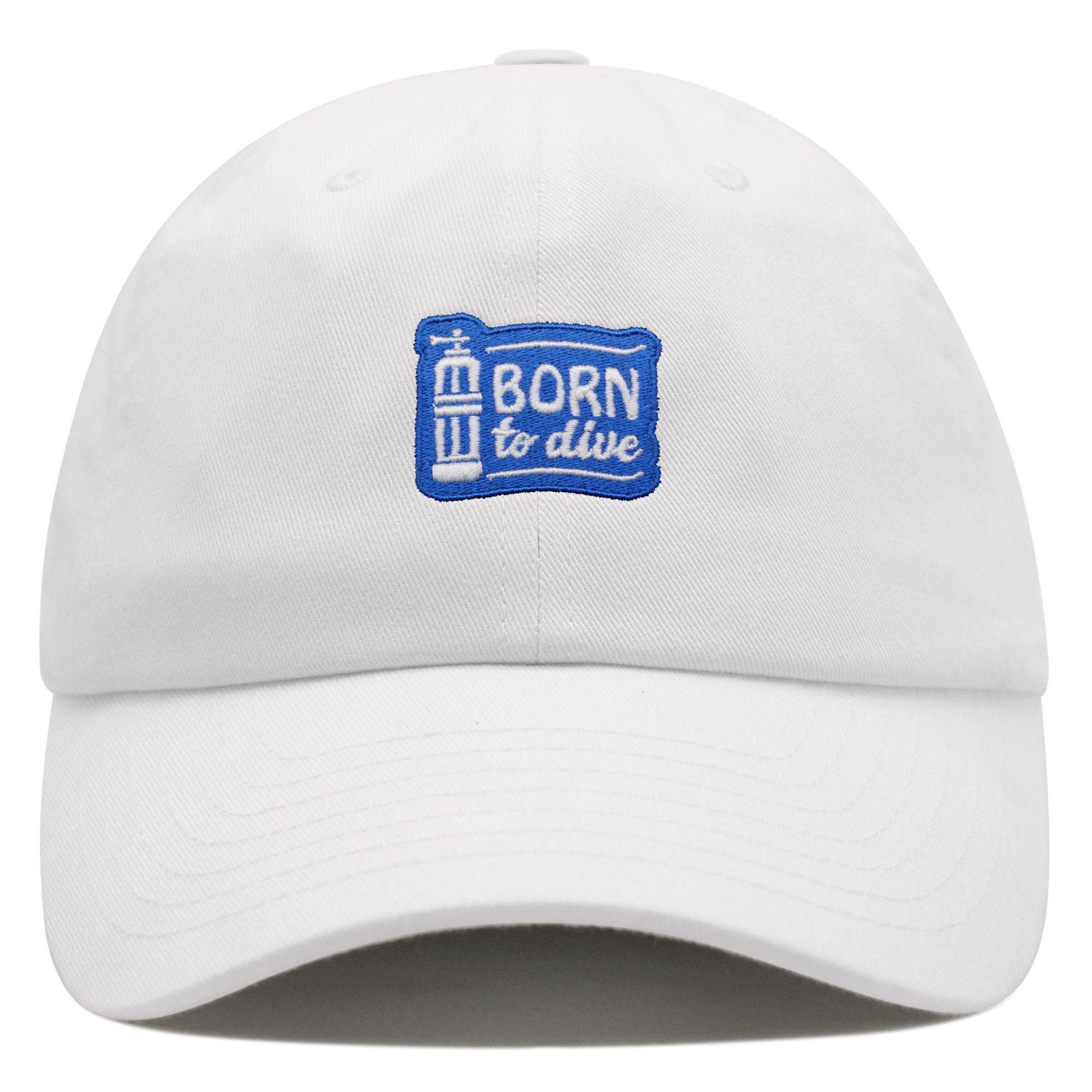 geboren zum tauchen premium vaterhut gestickte baumwoll baseballkappe taucher 4313