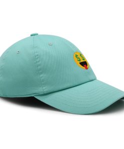 geld augen emoji premium vaterhut gestickte baseballkappe lustig 1075