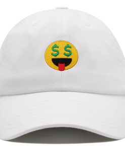 geld augen emoji premium vaterhut gestickte baseballkappe lustig 8261