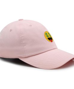 geld augen emoji premium vaterhut gestickte baseballkappe lustig 8569