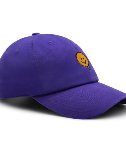 geschmolzenes lächeln premium vaterhut gestickte baseballkappe trauriges gesicht 5446