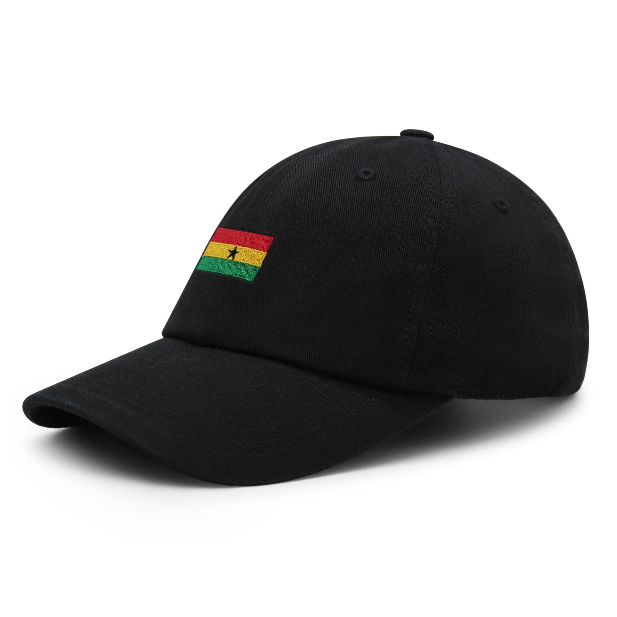Ghana Flag Premium Vaterhut Gestickte Baumwoll Baseballkappe Länderflagge Serie ghana flag premium vaterhut gestickte baumwoll baseballkappe länderflagge serie 6032