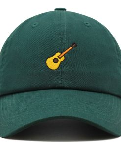 gitarre premium vaterhut gestickte baseballkappe mexiko instrument 1267