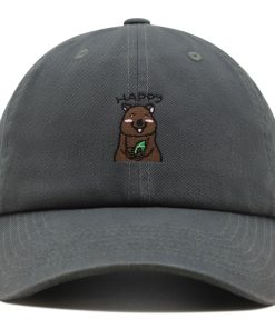 Glücklicher Quokka Premium Vaterhut Gestickte Baseballkappe Niedliches Tier glücklicher quokka premium vaterhut gestickte baseballkappe niedliches tier 3972